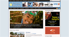 Desktop Screenshot of livinginkigali.com